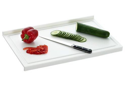  Bartscher Planche à découper | Blanc | Plastique | 580 x 375 x 45 mm 