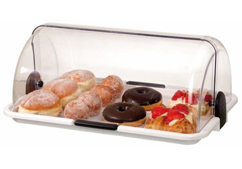  Bartscher Large buffet display case with lid | Plastic 