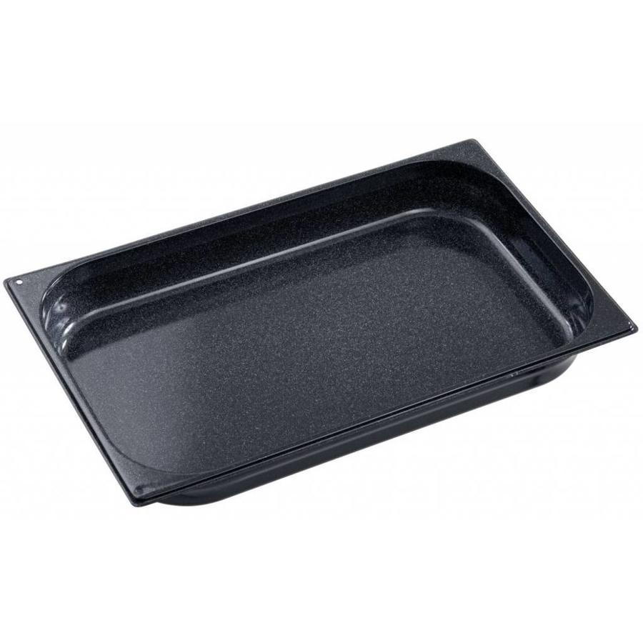 Bac GN 1/1 65 mm de profondeur émaillé