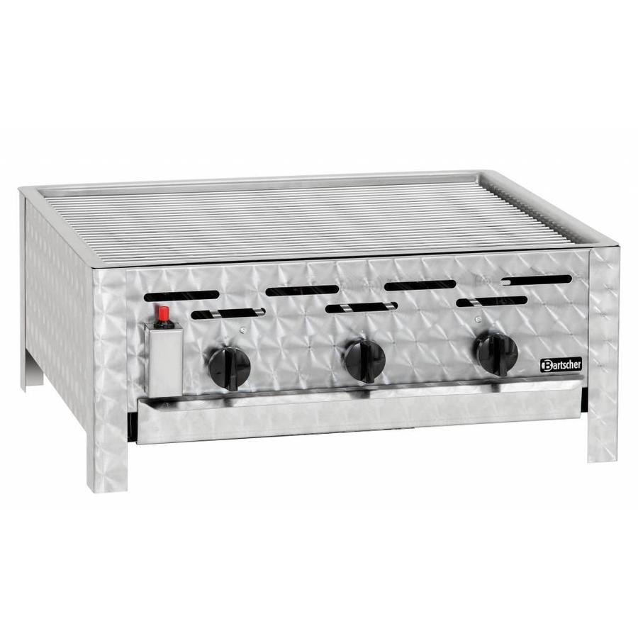 Gas barbecue with grill