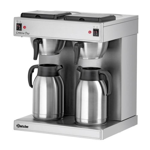  Bartscher Double Coffee Maker 2 x 2 Liter 