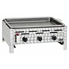 Bartscher Gas Combi-Tafelbraadgrill – Professionele 4-Brander RVS Grill