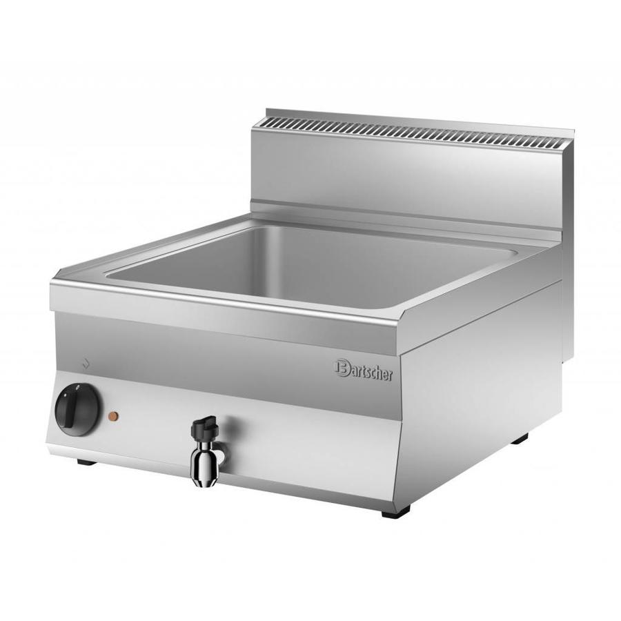 Elektro-Bain-Marie 1/1 GN + 2 x 1/4 GN, 150 mm tief