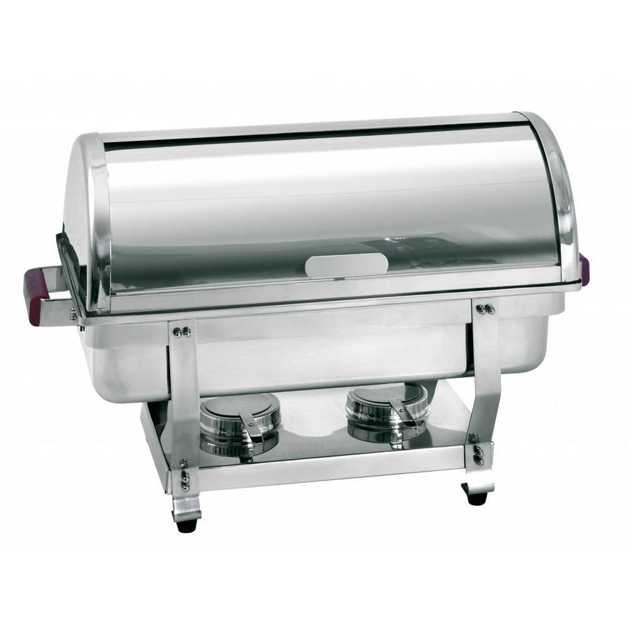 Chafing dish 1/1 GN with roll lid