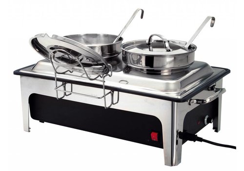  Bartscher Elektrischer Suppenkessel 2 x 4 Liter 
