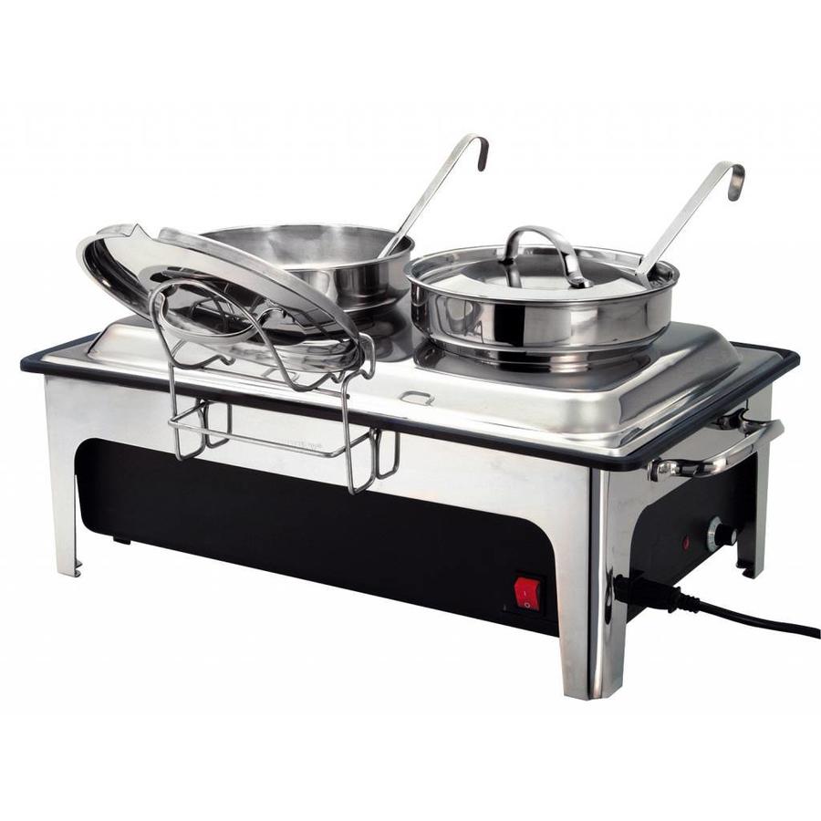 Bouilloire électrique 2 x 4 litres