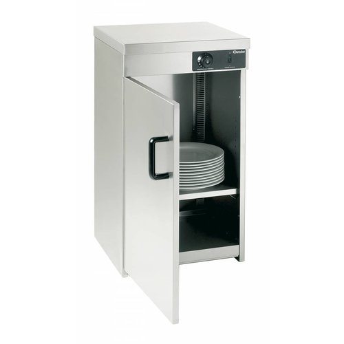  Bartscher Edelstahl-Wärmeschrank | 55-60 Platten 