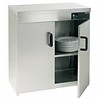 Bartscher Stainless Steel Warming Cabinet | 110-120 plates