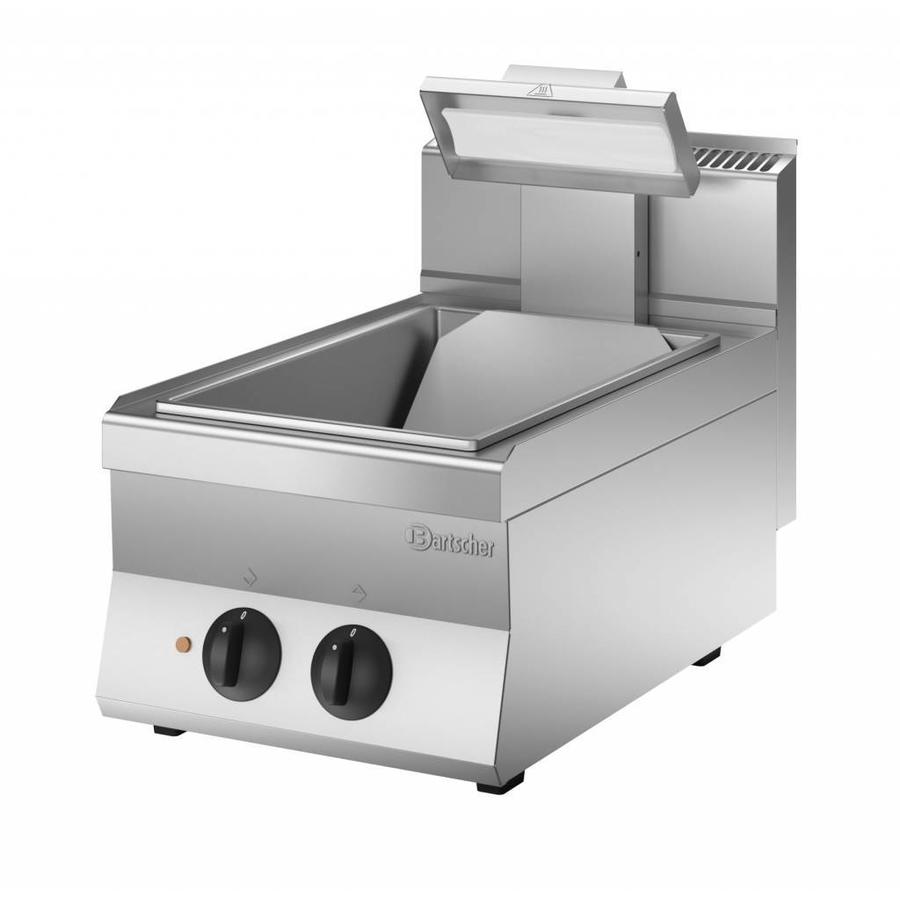 Appareil de réchauffage de frites avec chaleur radiante