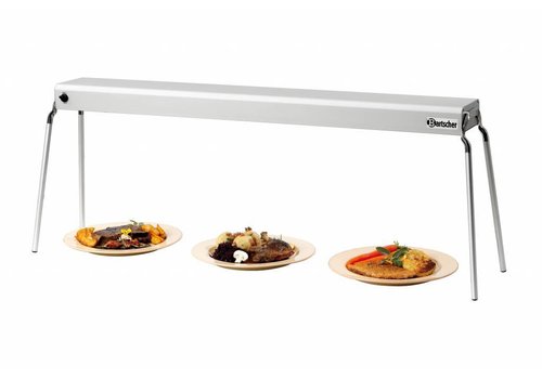  Bartscher Professionelle Infrarot-Wärmebrücke | 122 cm 