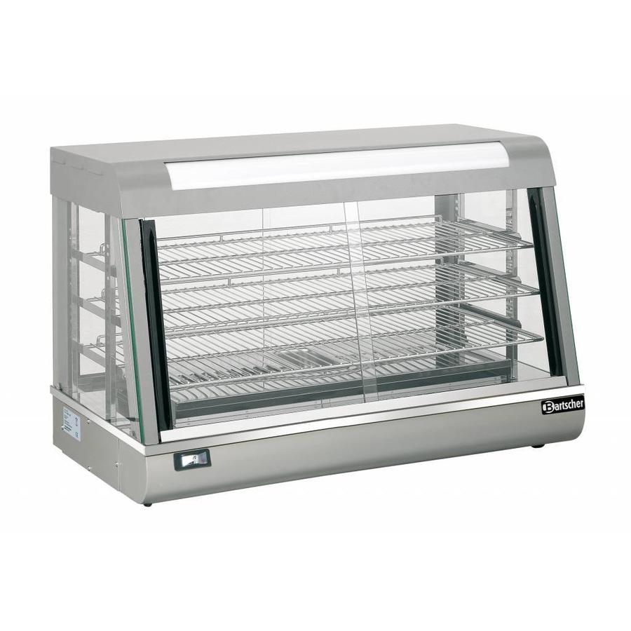 Vitrine chauffante | 3 grilles