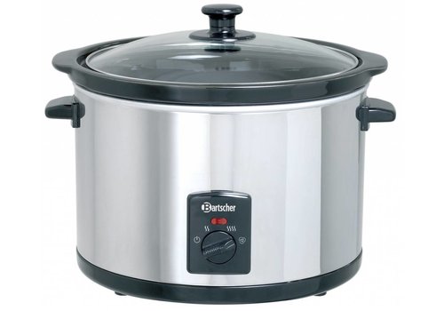  Bartscher Slow cooker | 5.5L | Aluminum | 345x345x276mm 