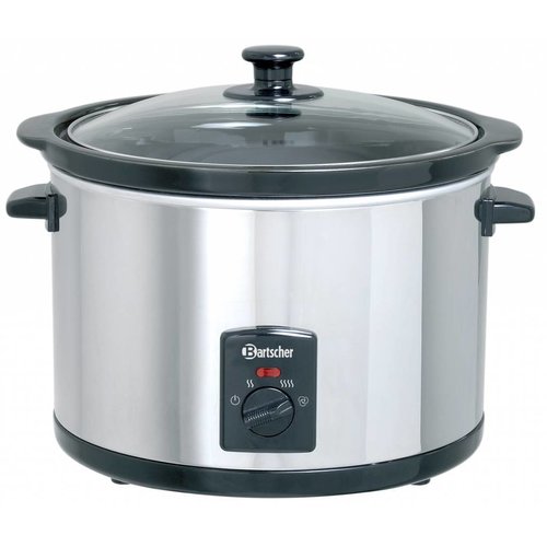  Bartscher Slow cooker | 5.5L | Aluminum | 345x345x276mm 