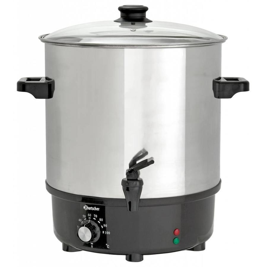 Bouilloire pour boissons chaudes 25 litres en acier inoxydable