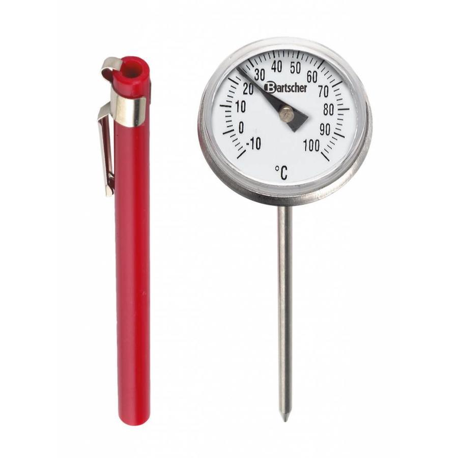 Insteekthermometer analoog -10  °C tot 100  °C