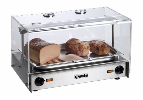  Bartscher Vitrine chauffante professionnelle | 1/1 GN 