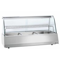 Professionelle Wärmevitrine | 6 x 3/1 GN