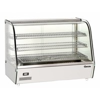 Warmhoudvitrine 160 Liter | 3 Roosters