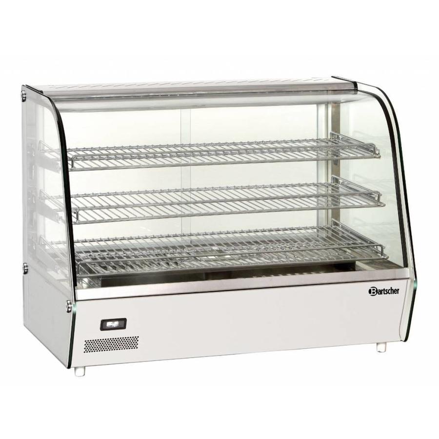 Vitrine chauffante 160 litres | 3 grilles