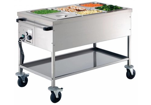  Bartscher Food transport trolley | 3 x 1/1 GN | 200 mm deep 