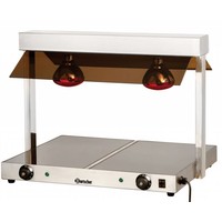 Pont thermique infrarouge | 2 lampes chauffantes