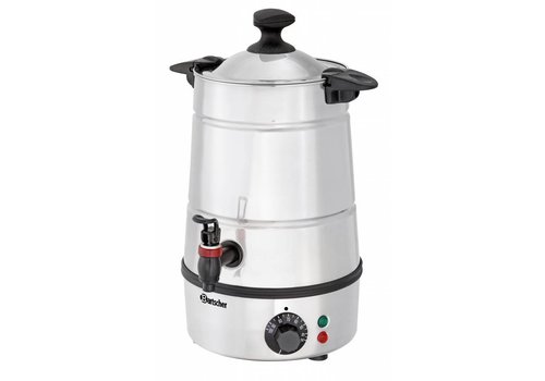  Bartscher Distributeur d'eau chaude en acier inoxydable avec robinet 5 litres 