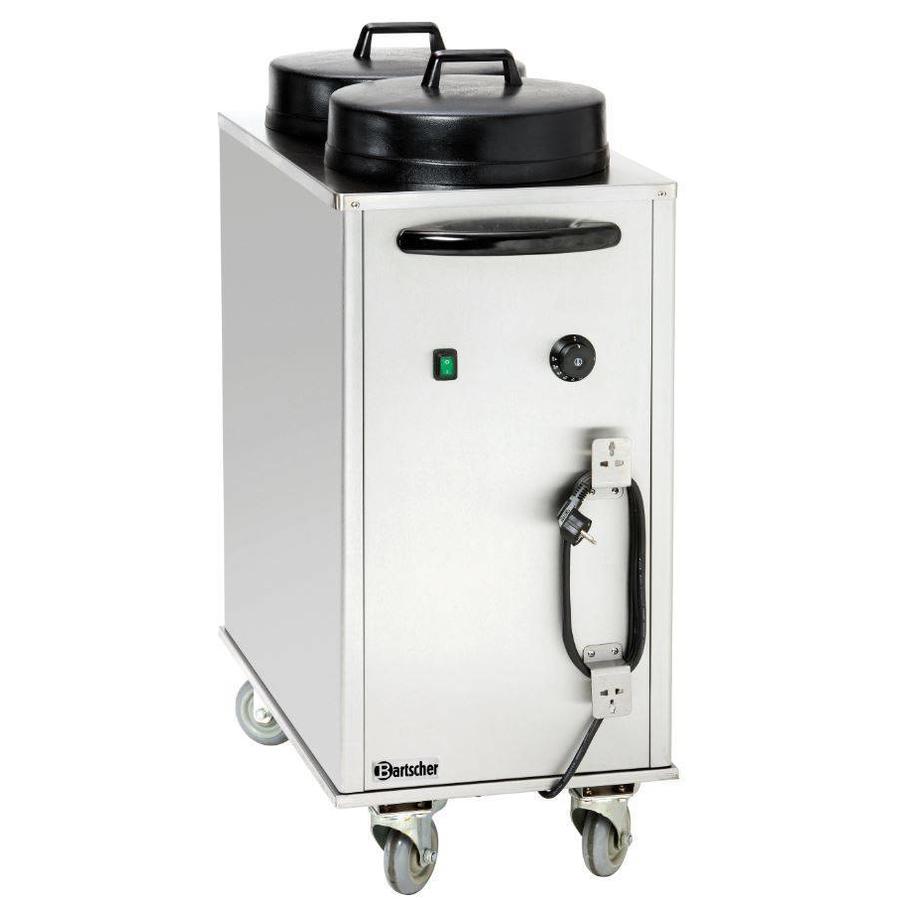 Stainless Steel Plate Trolley | Electrically heated