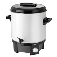 Silver mulled wine dispenser 21 liters