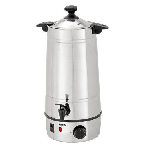  Bartscher Stainless Steel Hot Drink Dispenser 7 Liter 