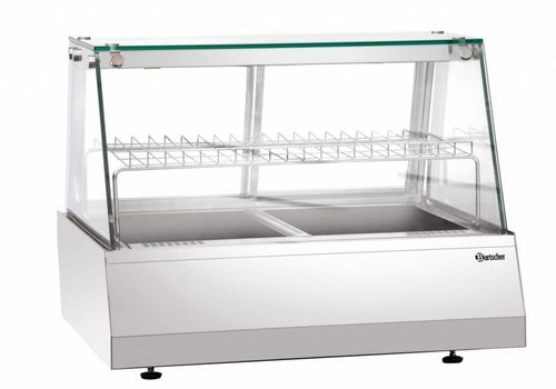  Bartscher Vitrine chauffante d'accueil | 2/1 GN 