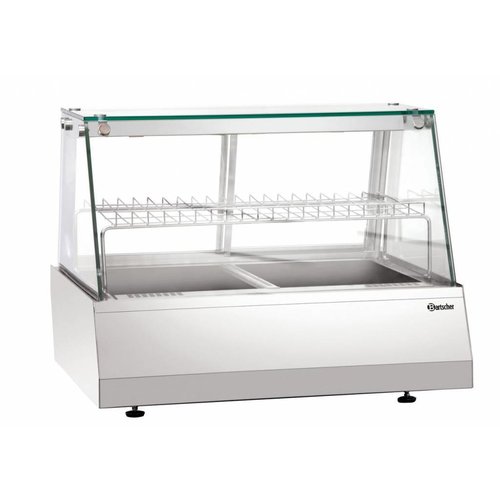  Bartscher Vitrine chauffante d'accueil | 2/1 GN 