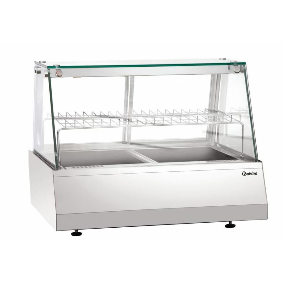 Catering Warming display case | 2/1 GN
