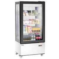 Gekoelde showvitrine - 550 Liter - LUXE SERIES