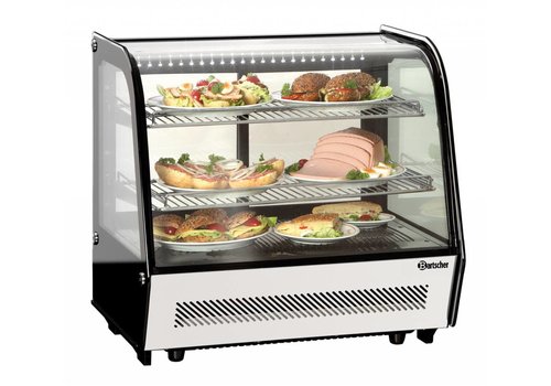  Bartscher Vitrine réfrigérée en verre 122 litres 
