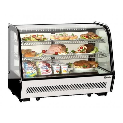  Bartscher Refrigerated display case 162 Liter - MULTIFUNCTIONAL 
