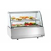 Bartscher Vitrine à sandwich réfrigérée - 110 litres - Verre bombé