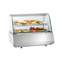 Refrigerated sandwich display case - 110 Liter - Curved glass