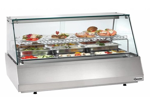  Bartscher Vitrine en verre - GN 3/1 - TOPPER 