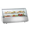 Bartscher Glass refrigerated display case with sliding doors - 3/1 GN