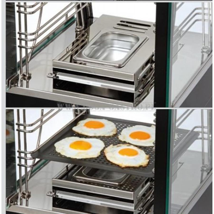 Warming display case | 52 litres