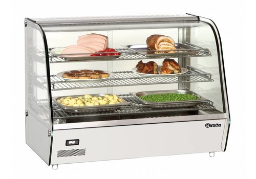  Bartscher Warming display case 160 Liters | 3 Grids 