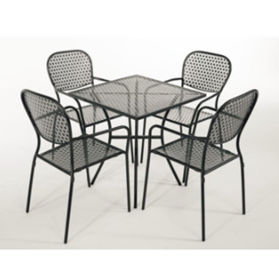 Steel Project Chair Black | per 4