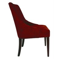 Chaise Finesse rouge | 2 pièces
