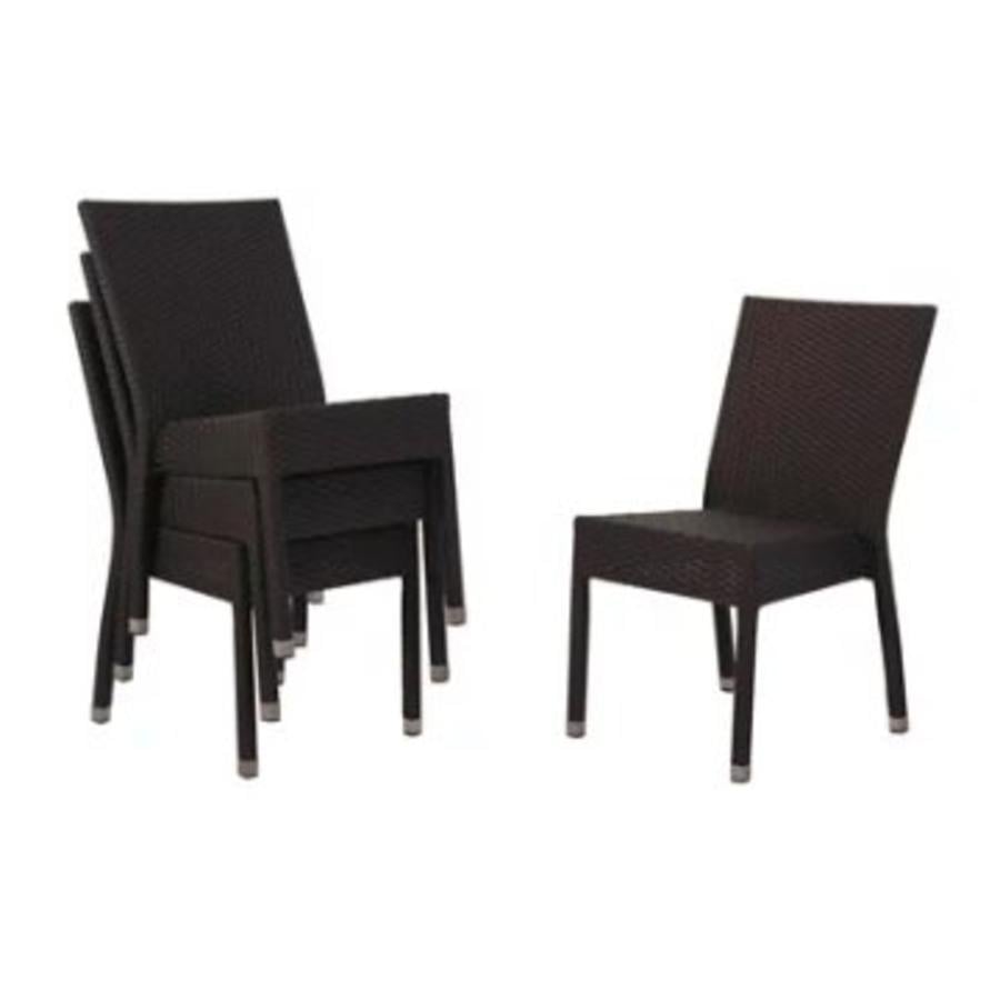 Luxury plastic Chair Professional | set 4 pcs