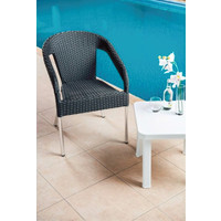 Luxe Rotan Stoelen Zwart  | set 4 stuks