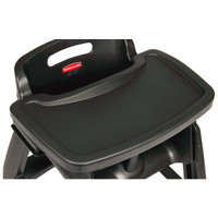 Black top suitable for high chairs