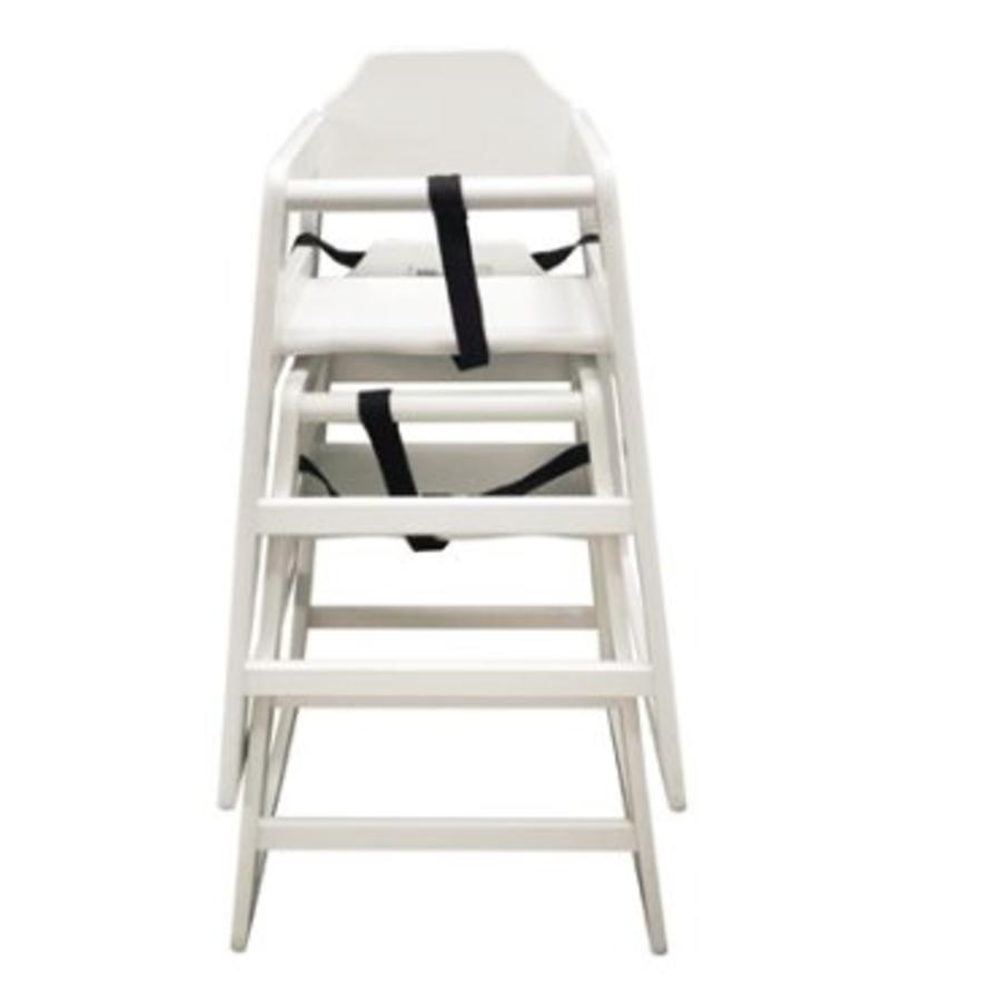 High chair antique white