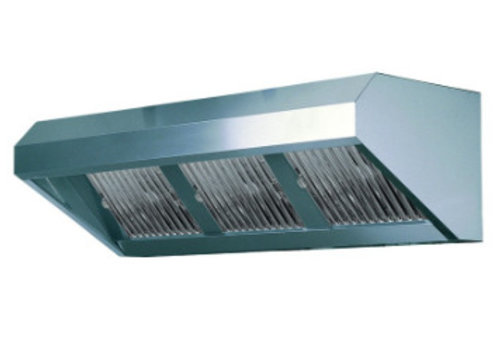  Combisteel Hotte murale | 400x80x60 cm 