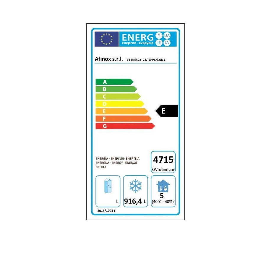 commercial freezer | MEKANO ENERGY 1400BT 2PC