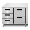 Afinox Drawer unit Refrigerated workbench - LINEAR 704 I/A TN | 2 Sizes